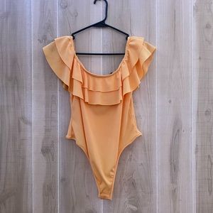 Orange Bodysuit